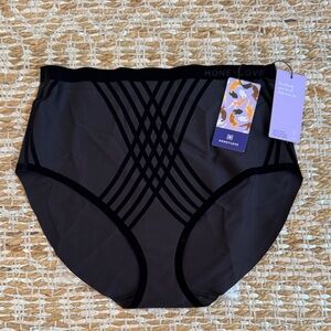 Honeylove Black Geometric Briefs